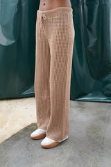 Moon Salaş Kroşe Pantolon Takım 9880