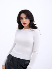 42201 TRİKO BASİC KAZAK-ANTRASİT