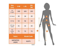 Kadın Beli Lastikli Düğmeli Ithal Krep Pantolon