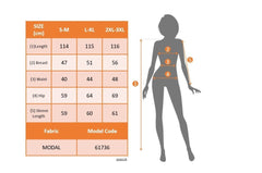 Kadın Uzun Kollu Kruvaze Yakalı Yandan Bağlamalı Desenli Mini Modal Elbise