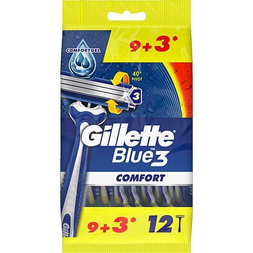 Gillette Blue3 Comfort 9+3