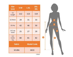 Kadın Yüksek Bel Leopar Desenli Yırtmaçlı Dalgıç Tayt