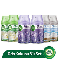 Air Wick Oda Kokusu Freshmatic Makine Yedek Spreyi 250 Ml X 6