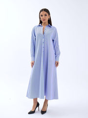 5857 ELBİSE-ATLANTA ÇİZGİLİ