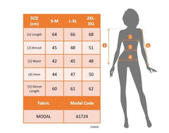 Kadın Uzun Kollu V Yakalı çiçek Desenli Modal Bluz