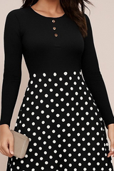 Kadın Uzun Kollu önü Düğmeli Viskon Bluz Eteği örme Maxi Krep Elbise