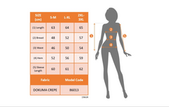 Kadın Uzun Kollu Balıkçı Yaka önden Dikişli Dokuma Bluz