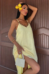 Lina Modal Askılı Elbise 2906