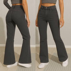 Kadın Yüksek Bel Bol Paça Pantolon