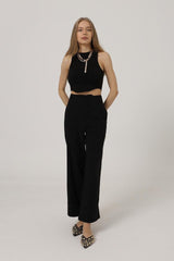 Duble Paça Pantolon - İndigo