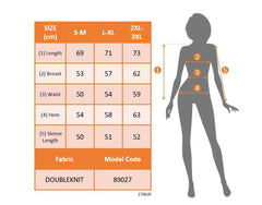 Kadın Uzun Kollu Yakalı Fermuarlı Iki Iplik Bluz