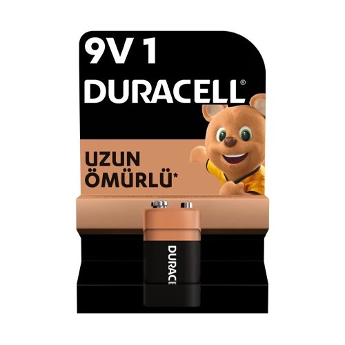 Duracell 9 Volt Pil Kart