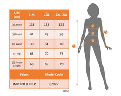 Kadın Uzun Kollu Kruvaze Yaka Beli Kemerli Yırtmaçlı Uzun Ithal Krep Elbise