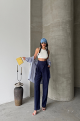 TASARIM PANTOLON - Gri