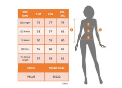 Kadın Uzun Kollu Yakalı Cepli Kısa Peluş Leopar Kaban