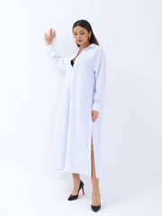 5857 ELBİSE-ATLANTA ÇİZGİLİ