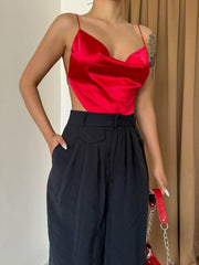 PİLE VE CEP KAPAK DEYALI SALAŞ PANTOLON - Antrasit