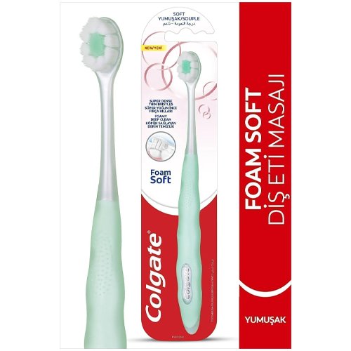 Colgate FoamSoft Diş Eti Masajı Yumuşak Diş Fırçası