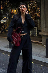 Garry Palazzo Pantolon Klasik Takım 9933