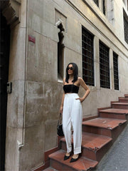 PAÇASI CIRTLI PANTOLON - Haki