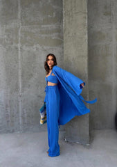 KRINKILL BÜSTİYER-PANTOLON-KİMONO TAKIM - Kahverengi