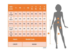 Kadın Krep Kumaş Balon Pantolon