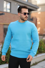 Erkek Üç İplik Şardonlu Sweatshirt
