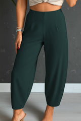 Kadın Krep Kumaş Balon Pantolon