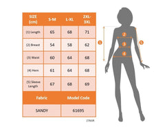 Kadın Uzun Kollu Dantelli Salaş Sandy Bluz