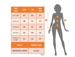 Kadın Uzun Kollu Yuvarlak önden Pileli Ithal Krep Bluz