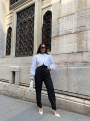 PAÇASI CIRTLI PANTOLON - Haki