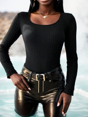 Kadın Uzun Kollu Kaşkorse Bluz