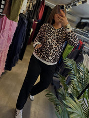 Kadın Uzun Kollu Lepoar Detay Modal Kumaş Ikili Takım