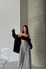 TASARIM PANTOLON - Gri