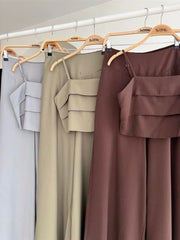 Crop Plazzo Pantolon Takım 10155-08