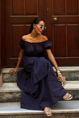 Büzgülü Crop Kat Detaylı Fırfır Etekli Takım 10196