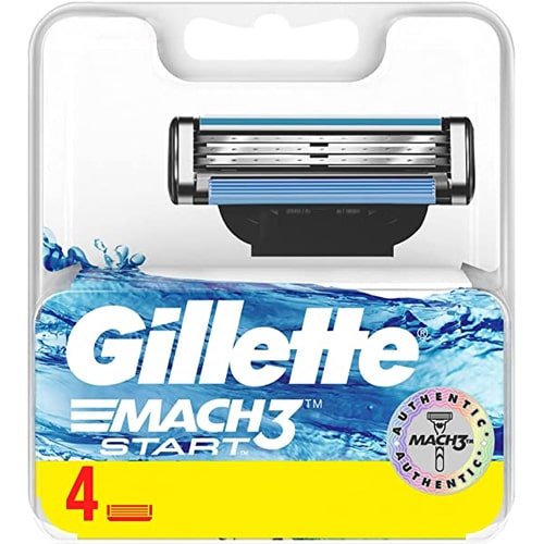 Gillette MACH3 START  BIÇAK 4Lİ*200