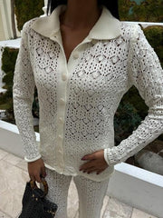 Odette Ajurlu Triko Pantolon Takım 9934