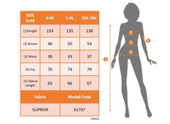 Kadın Uzun Kollu Kruvaze Yakalı Beli Kuşaklı Desenli Süprem Maxi Elbise