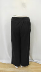 Kadın Beli Lastikli Düğmeli Ithal Krep Pantolon