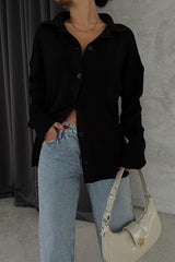 Anya Oversize Gabardin Ceket 6063-8