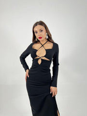 5934 ELBİSE-SİYAH