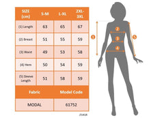 Kadın Uzun Kollu V Dantel Yaka Desenli Modal Bluz
