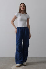 Paraşüt Cargo Pantolon - Mavi