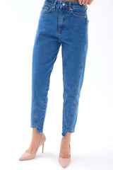 5682 KOT PANTOLON-KOYU MAVİ