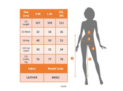 Kadın Yüksek Bel Beli Lastikli Geniş Paçalı Deri Pantolon