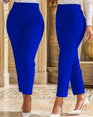 Kadın çima Detay Ithal Krep Pantolon