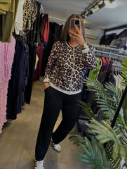 Kadın Uzun Kollu Lepoar Detay Modal Kumaş Ikili Takım