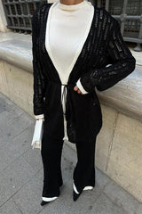 Selvia Ajurlu Biyeli Pantolon Takım 9957