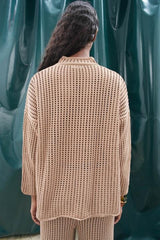 Moon Salaş Kroşe Pantolon Takım 9880